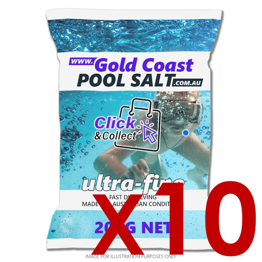 Ultra Fine Pool Salt (20kg) (10 PACK) PICKUP ONLY